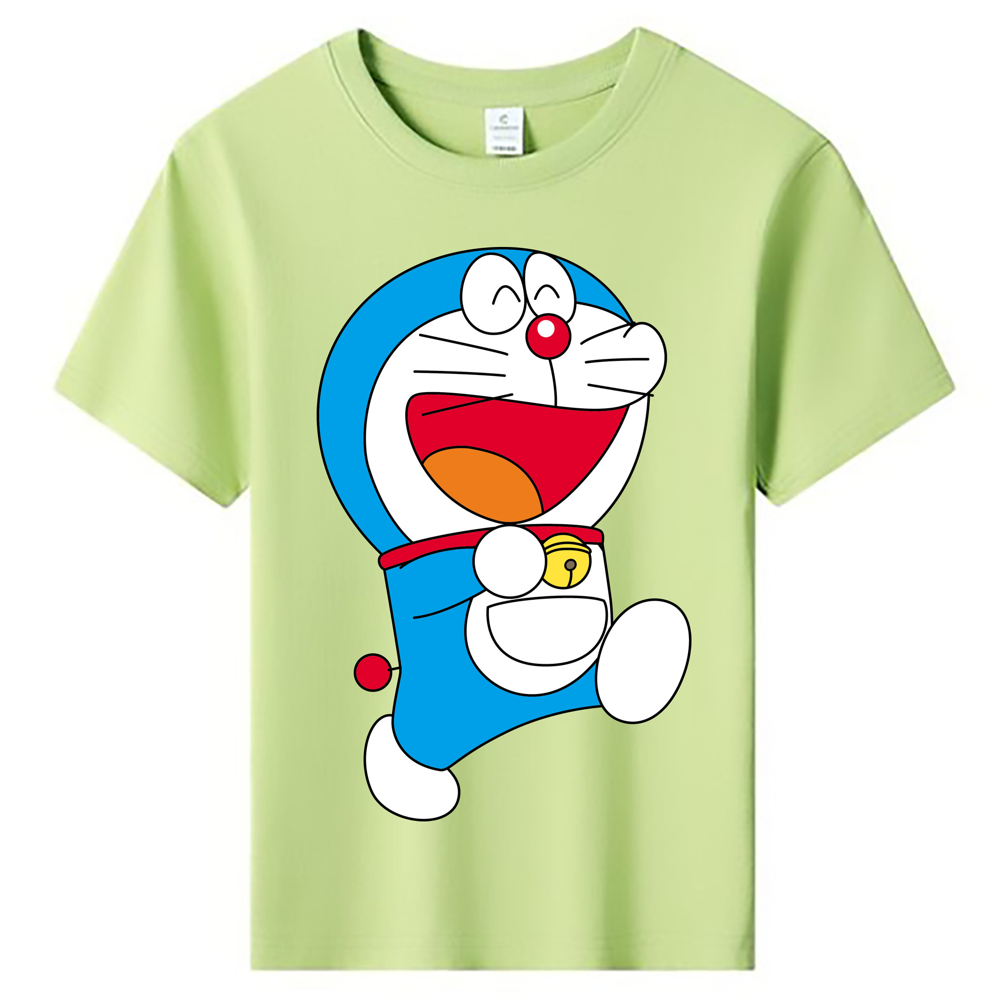 （画像用） ドラえもん Doraemon 綿100％キッズTシャツ（フロントプリント）